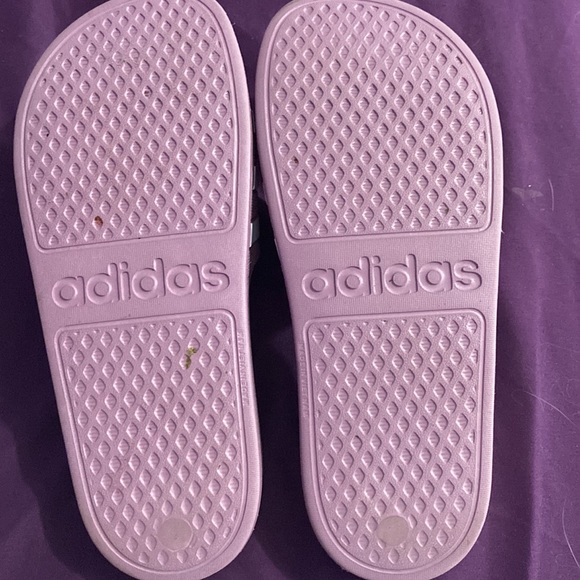 cute adidas slides . - Picture 2 of 2